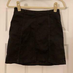 Free People Modern Femme Denim Mini Skirt
